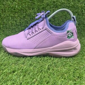 Clove Classic Lavender Light Violet Floral Womens Size 6.5 Nursing Comfort Shoes